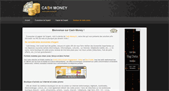 Desktop Screenshot of cash-money.fr